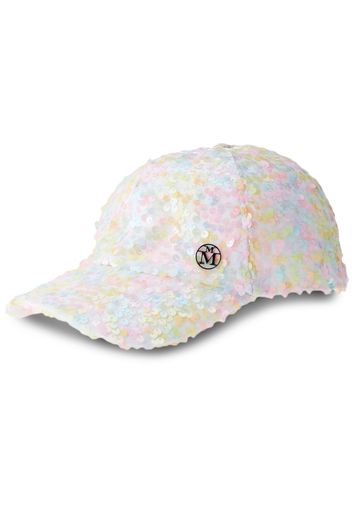 Maison Michel Tiger baseball cap - White