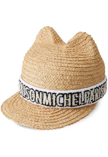 Maison Michel Jamie straw cap - Neutrals