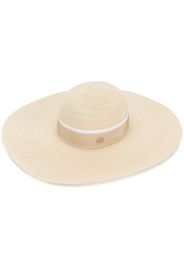 Maison Michel Blanche hat - Neutrals