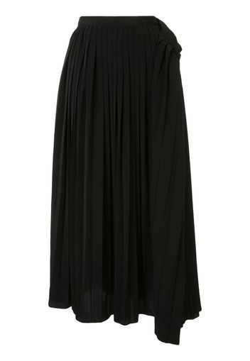 Maison Mihara Yasuhiro pleated skirt - Black