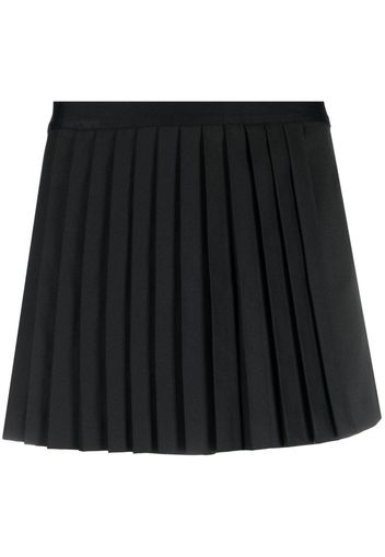 Maje high-waist pleated skort - Black