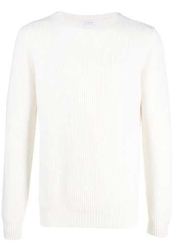 Malo ribbed-knit cashmere jumper - White