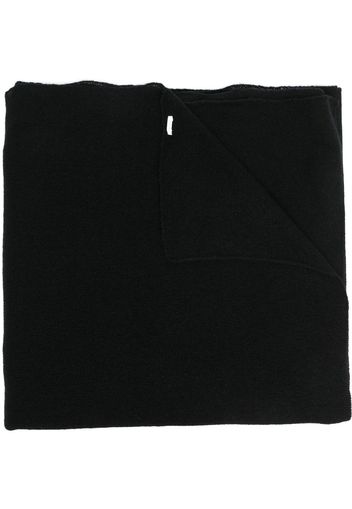 Malo long cashmere scarf - Black