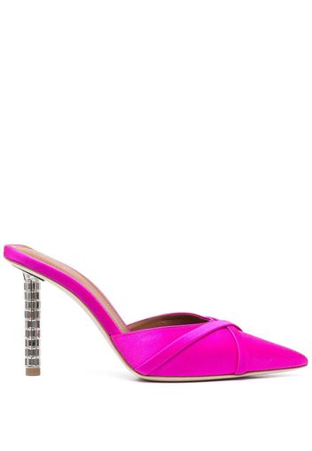 Malone Souliers Josephine pointed-toe mules - Pink