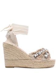 Manebi Capri Natural 105mm sandals - Neutrals