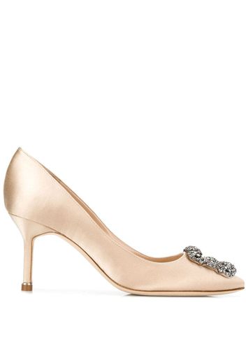 Manolo Blahnik Hangisi pumps - Neutrals