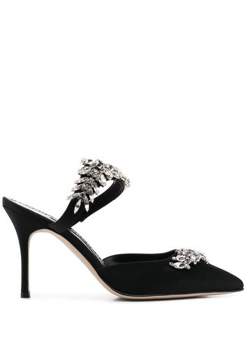 Lurum 90mm embellished pumps