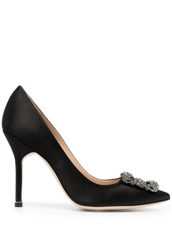 Hangisi crystal-embellished pumps