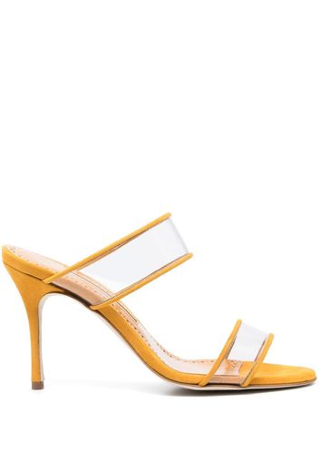 Manolo Blahnik Invymu 100mm sandals - Yellow