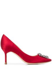 Manolo Blahnik Hangisi 70 pumps - Red