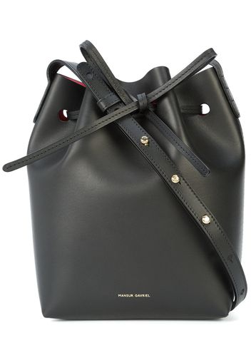 Mansur Gavriel Mini Bucket bag - Black