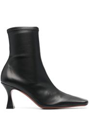 Manu Atelier 80mm leather ankle boots - Black