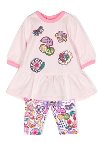 Marc Jacobs Kids graphic-print dress set - Pink