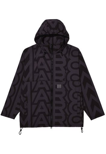 Marc Jacobs monogram-pattern ripstop jacket - Black