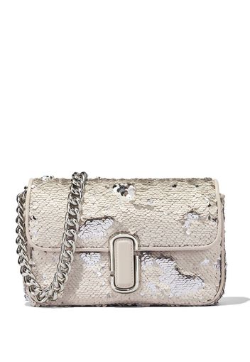 Marc Jacobs sequinned The Shoulder bag - Silver