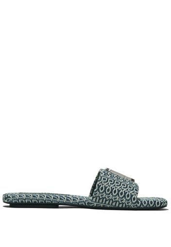 Marc Jacobs The J denim slides - Green