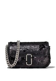 Marc Jacobs The Sequin J Marc mini shoulder bag - Black