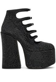 Marc Jacobs The Kiki 160mm rhinestone-embellished - Black