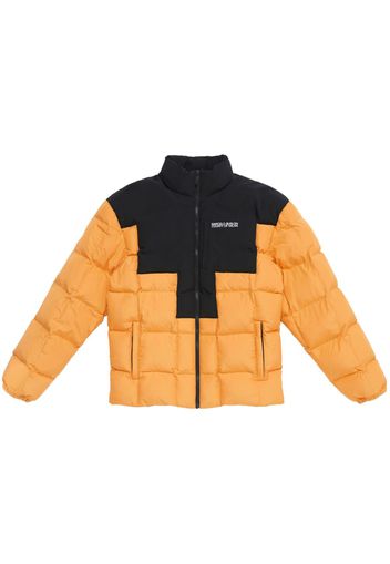 Marcelo Burlon County of Milan Cross puffer jacket - Yellow