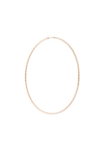 Maria Black 14kt yellow gold Liv 65mm hoop earring