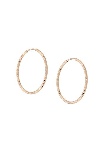 Maria Black 14kt yellow gold Liv 20 hoop earrings