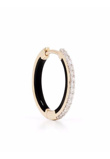 Maria Black Lost Highway diamond huggie earring - Gold