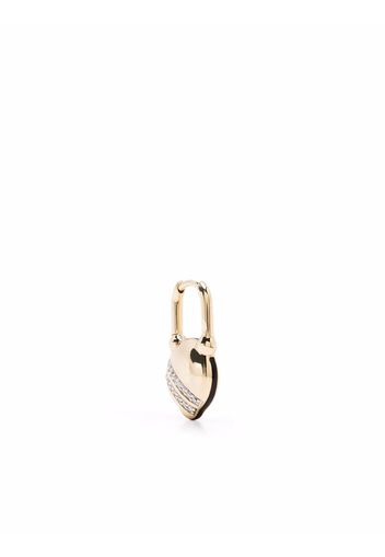 Maria Black Ted Diamond huggie left earring - Gold