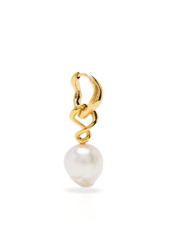 Maria Black Anila gold-plated pearl earring