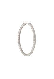 Maria Black 14kt white gold 25mm Alba hoop earring - Silver