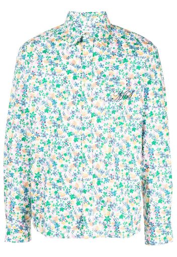 Marine Serre floral-print shirt - Multicolour