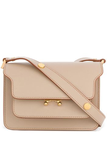 Marni Trunk shoulder bag small - Neutrals