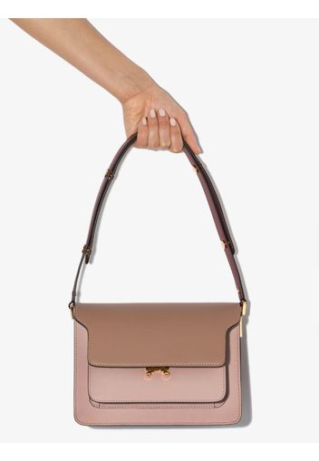 two-tone shoulder bag