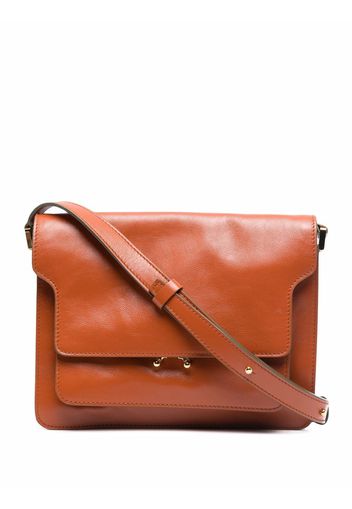 Marni foldover shoulder bag - Orange