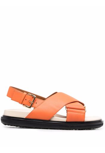 Marni Fussbett sandals - Orange