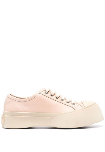 Marni logo low-top sneakers - Pink