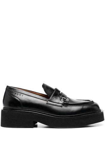 Marni Iconic square-toe chunky loafers - Black