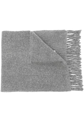 Marni fringe-detail scarf - Grey