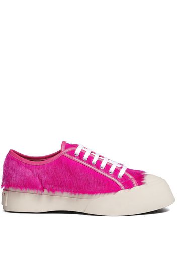 Marni Pablo calf-hair sneakers - Pink