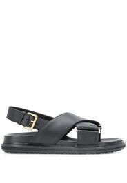 cross-strap sandals