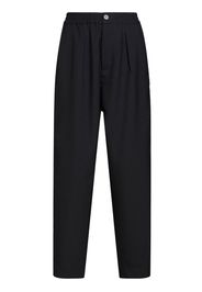 Marni high-waist straight-leg trousers - Black