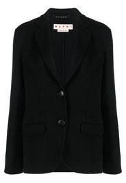 Marni single-breasted wool-cashmere blazer - Black