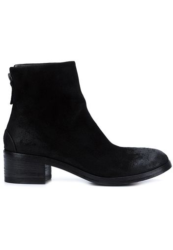 Marsèll rear zip ankle boots - Black