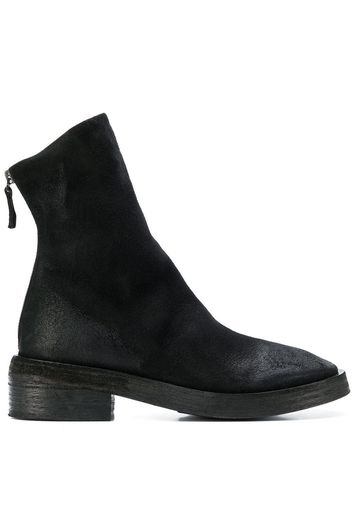 Marsèll rear-zip fitted boots - Black