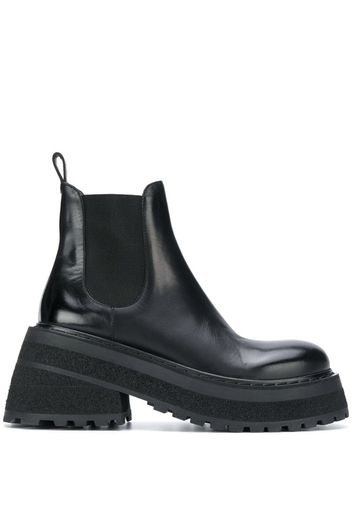 chunky-sole chelsea boots