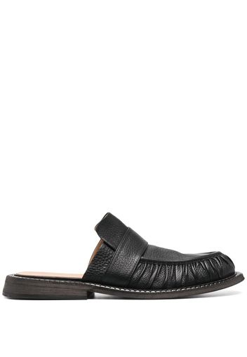 Marsèll Alluce slip-on leather loafers - Black