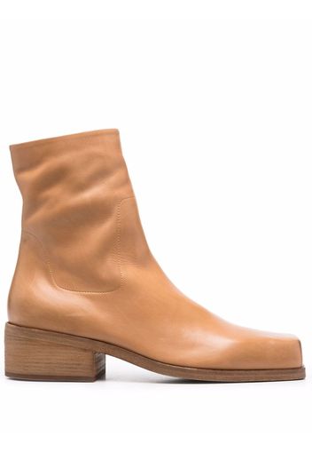 Marsèll Cassello leather ankle boots - Brown