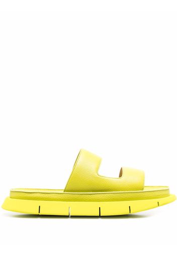 Marsèll open-toe leather sandals - Green