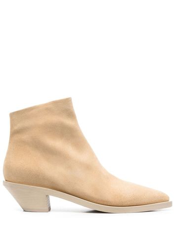 Marsèll Stuzzichello suede boots - Neutrals