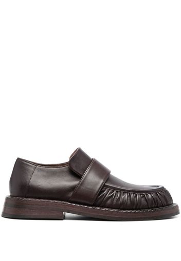 Marsèll 30mm calf leather loafers - Brown