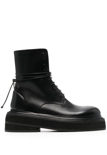 Marsèll knee-length combat boots - Black